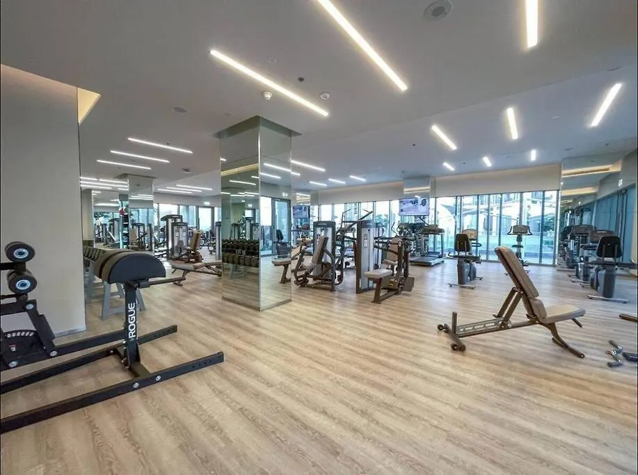 迪拜Luxury 42-Floor 1Br Flat In Harbour Views公寓 迪拜